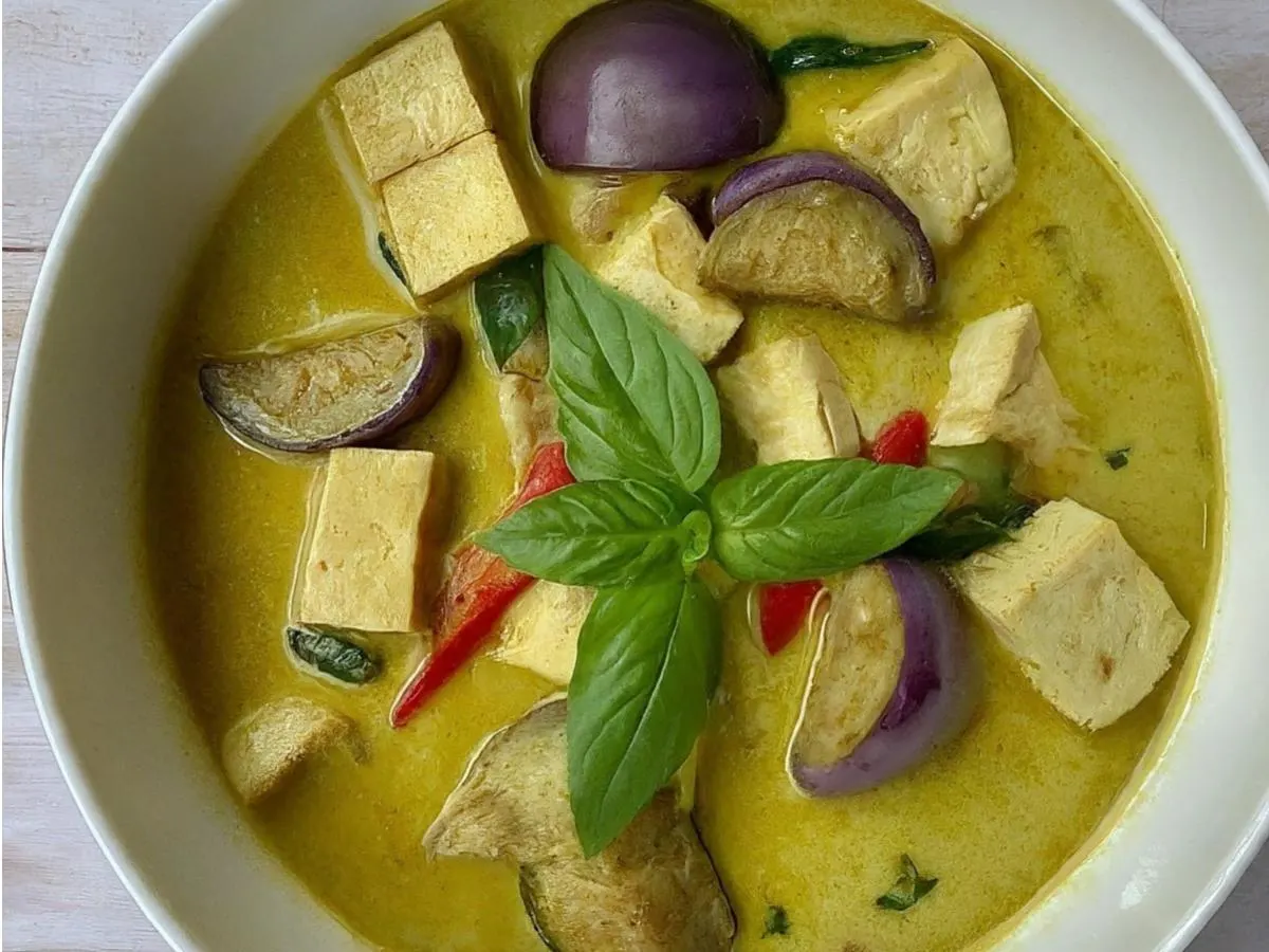 Tofu Green Curry Tofu Green Curry