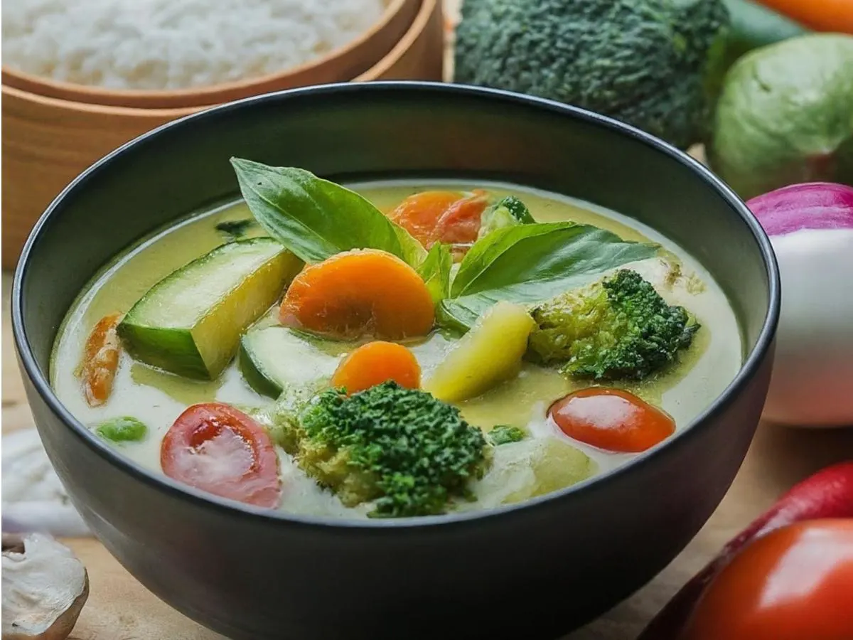Vegetable Green Curry Vegetable Green Curry