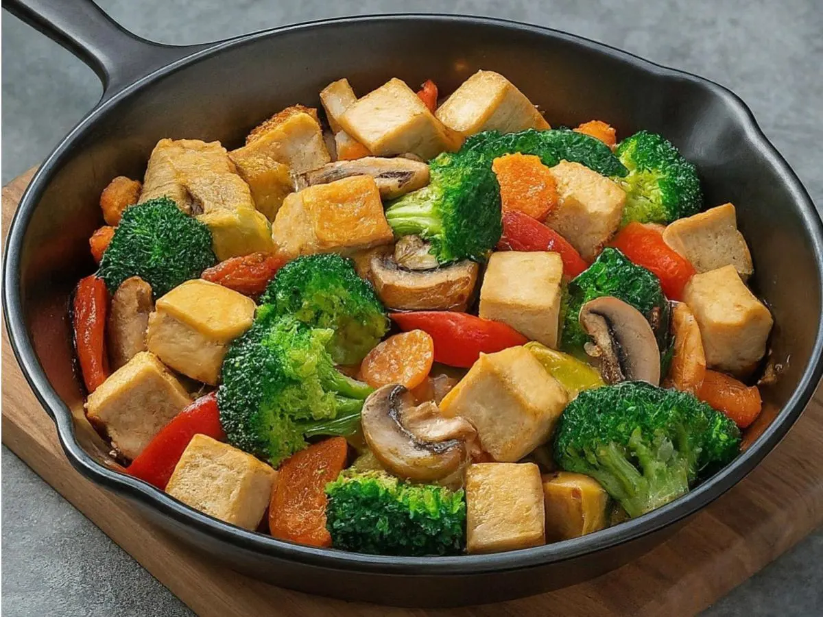 Tofu Vegetarian Stir-Fry Tofu Vegetarian Stir-Fry