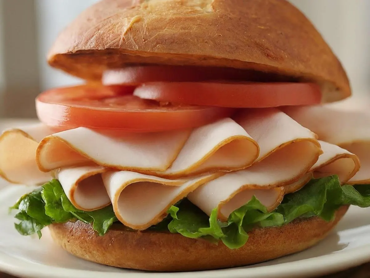 Smoked Turkey Breast Sandwich Smoked Turkey Breast Sandwich