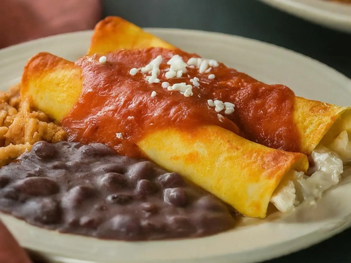 Cheese Enchiladas Plate Cheese Enchiladas Plate