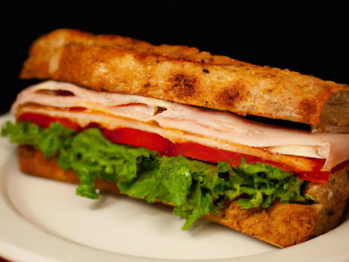 Hella Fat Bastard Sandwich with Dutch Crunch and Side Salad Combo (No Tomatoes) Hella Fat Bastard Sandwich with Dutch Crunch and Side Salad Combo (No Tomatoes)