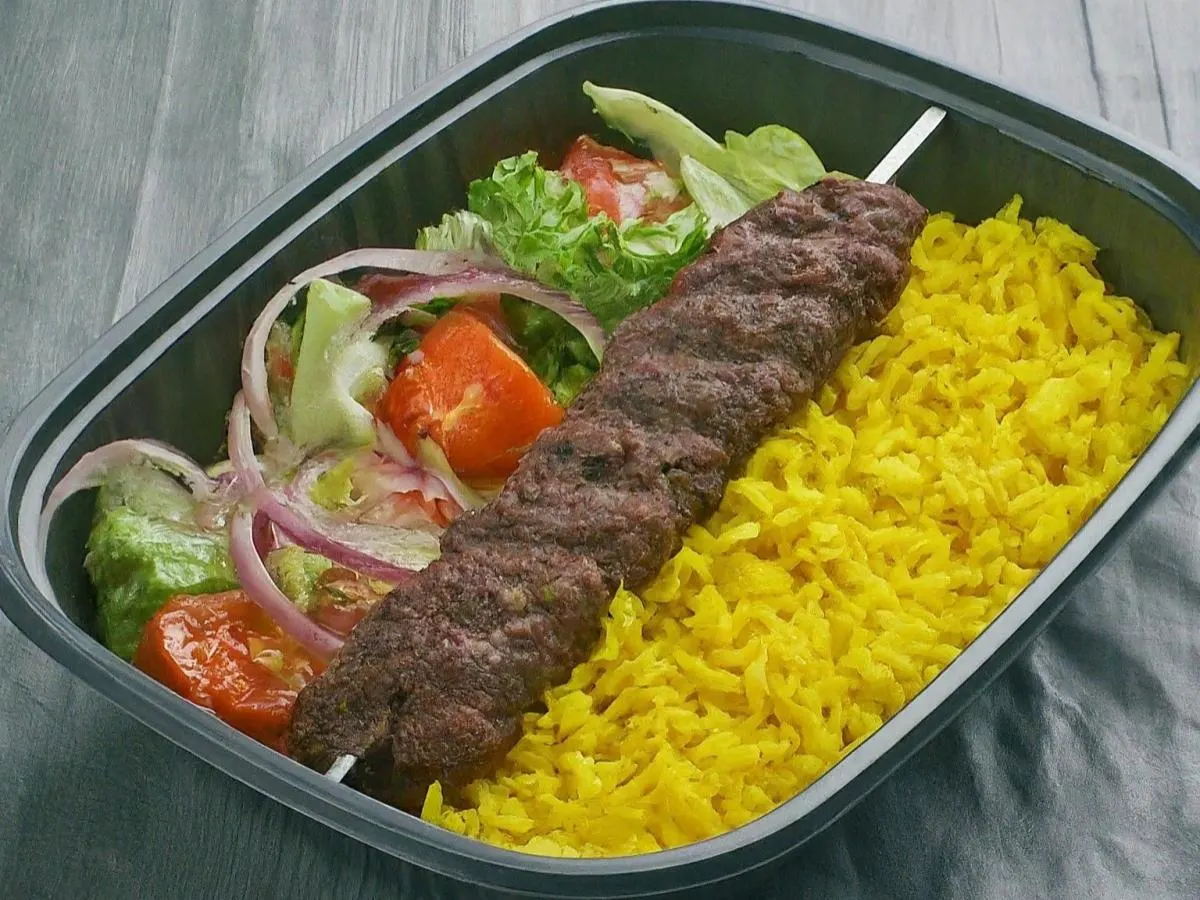 Beef Kabob Plate Beef Kabob Plate