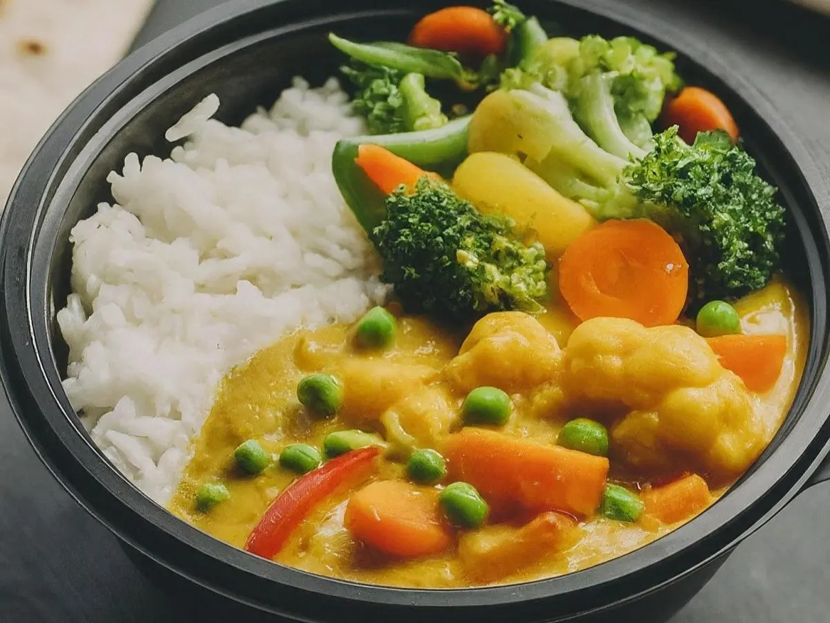 Vegan Curry with Rice Vegan Curry with Rice