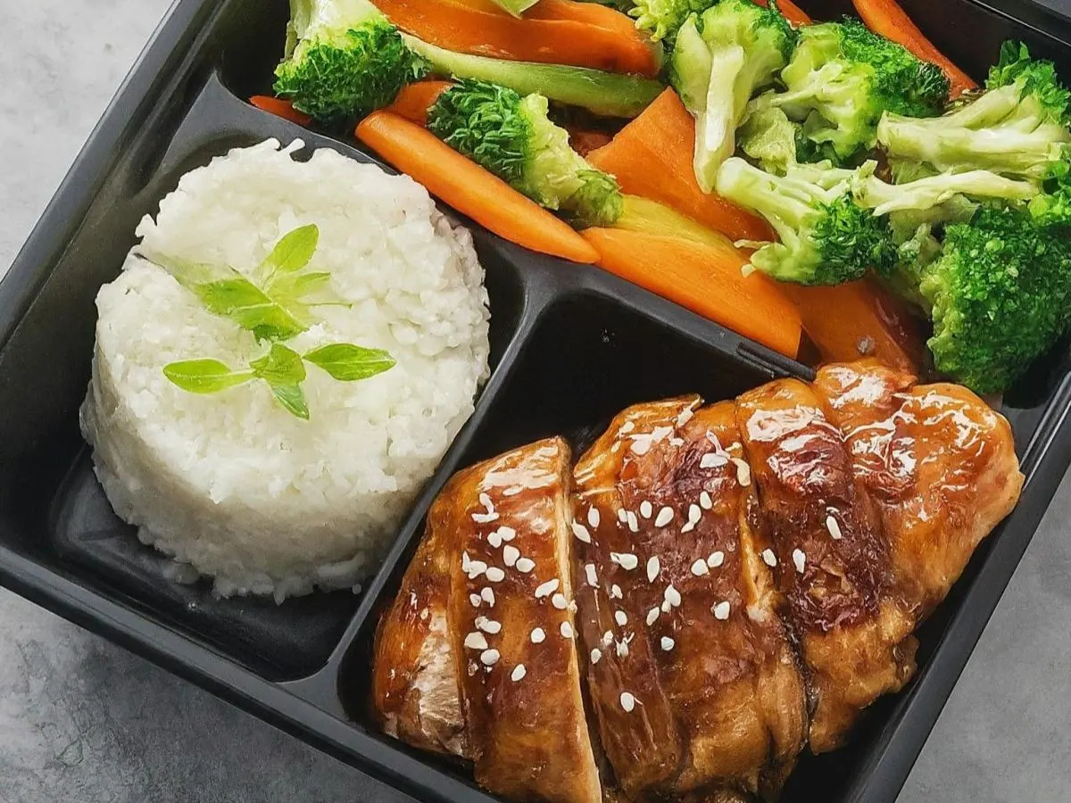 Chicken Teriyaki with Veggies and Rice Chicken Teriyaki with Veggies and Rice