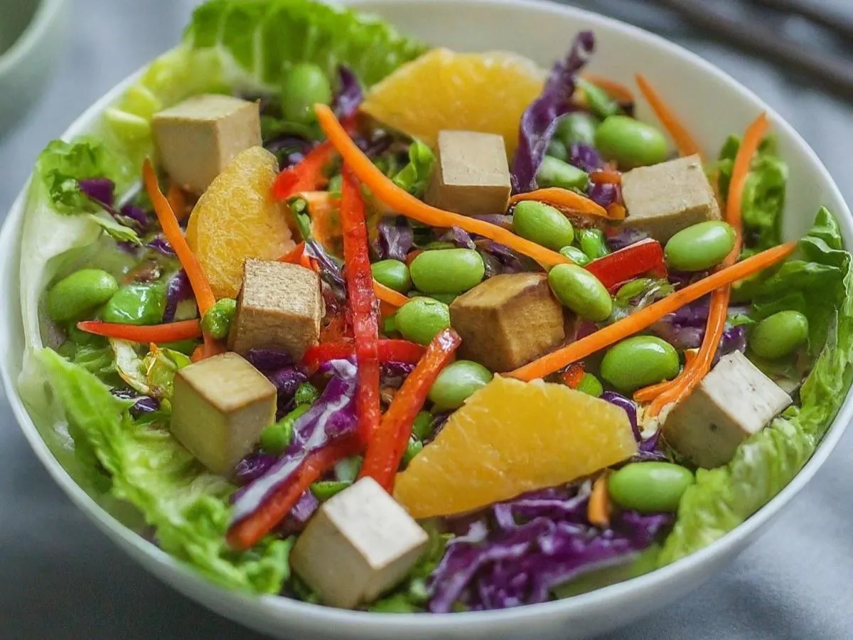 Asian Salad with Tofu Asian Salad with Tofu