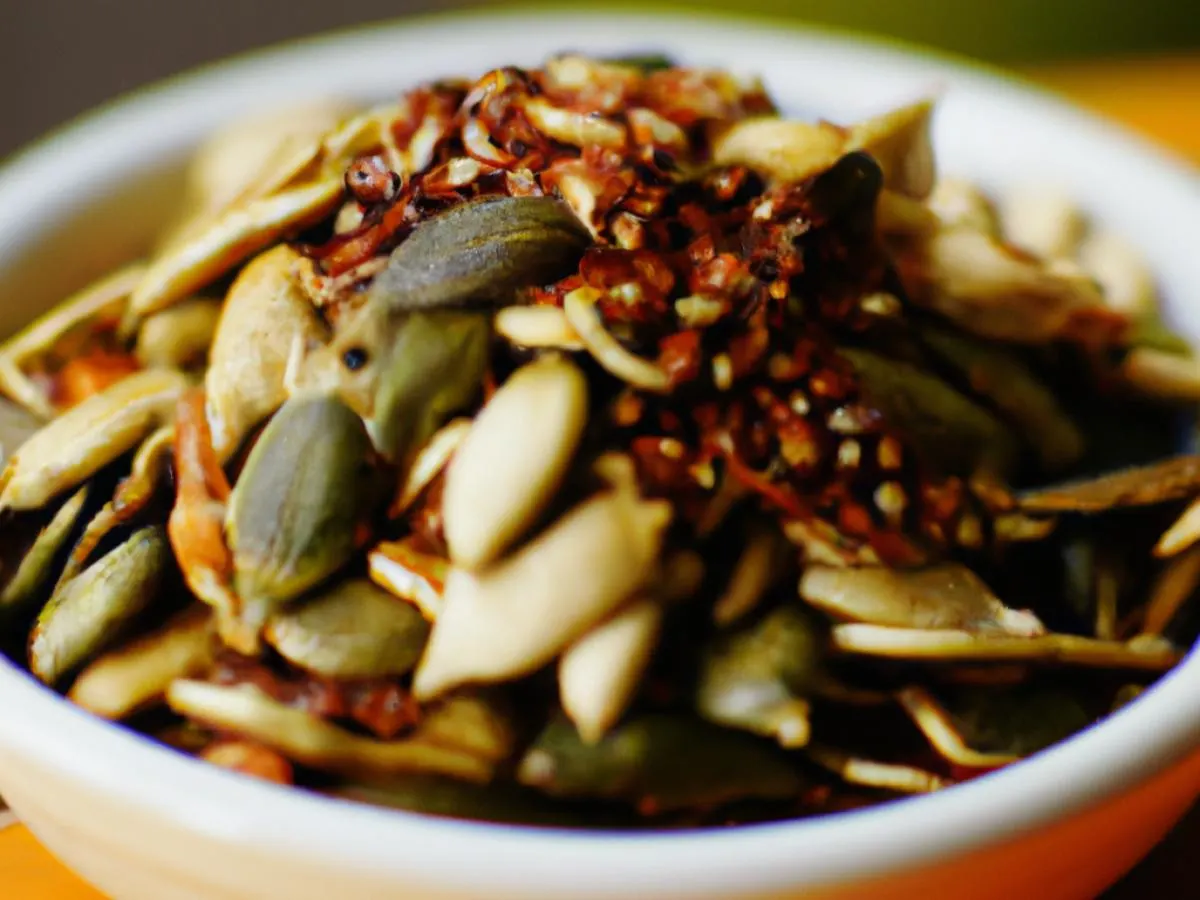 Roasted Sunflower and Pumpkin Seeds