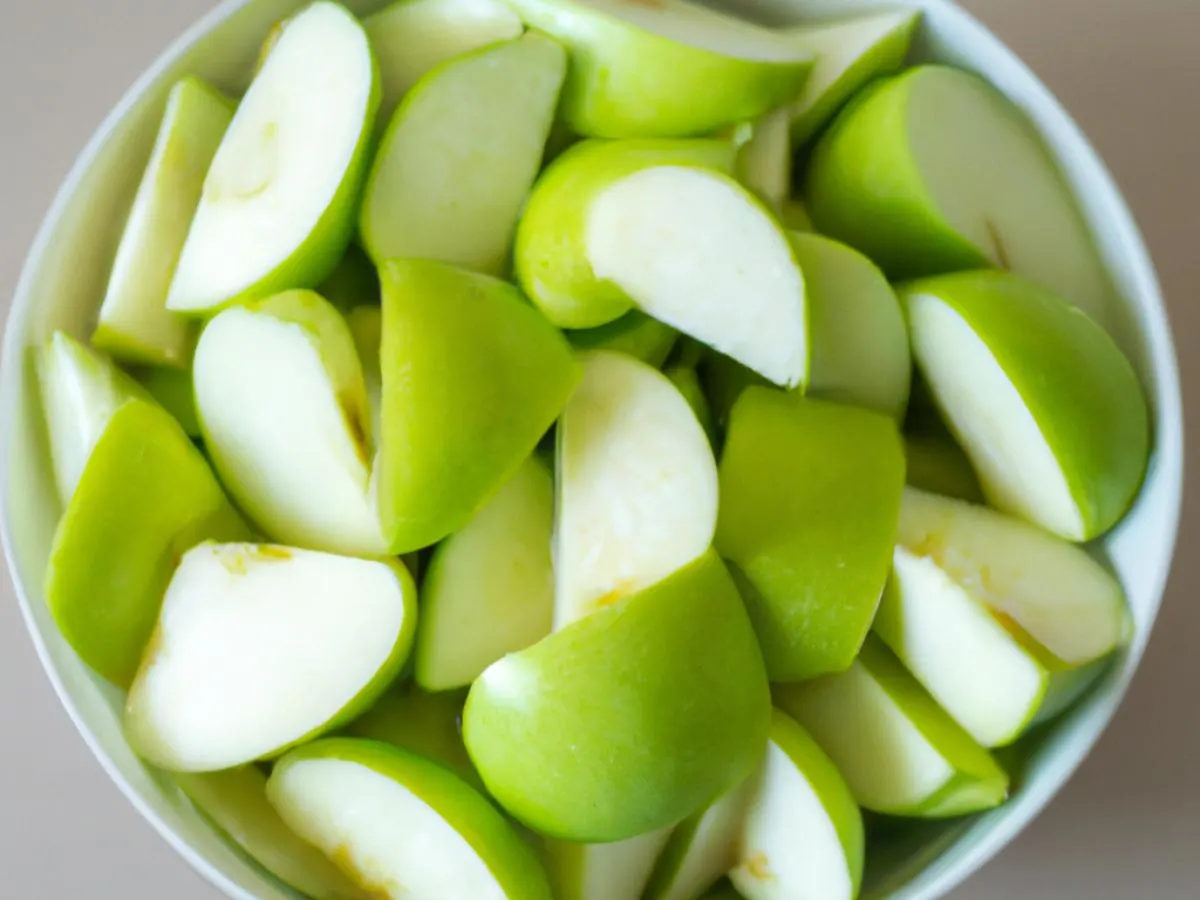 Green Apple Slices