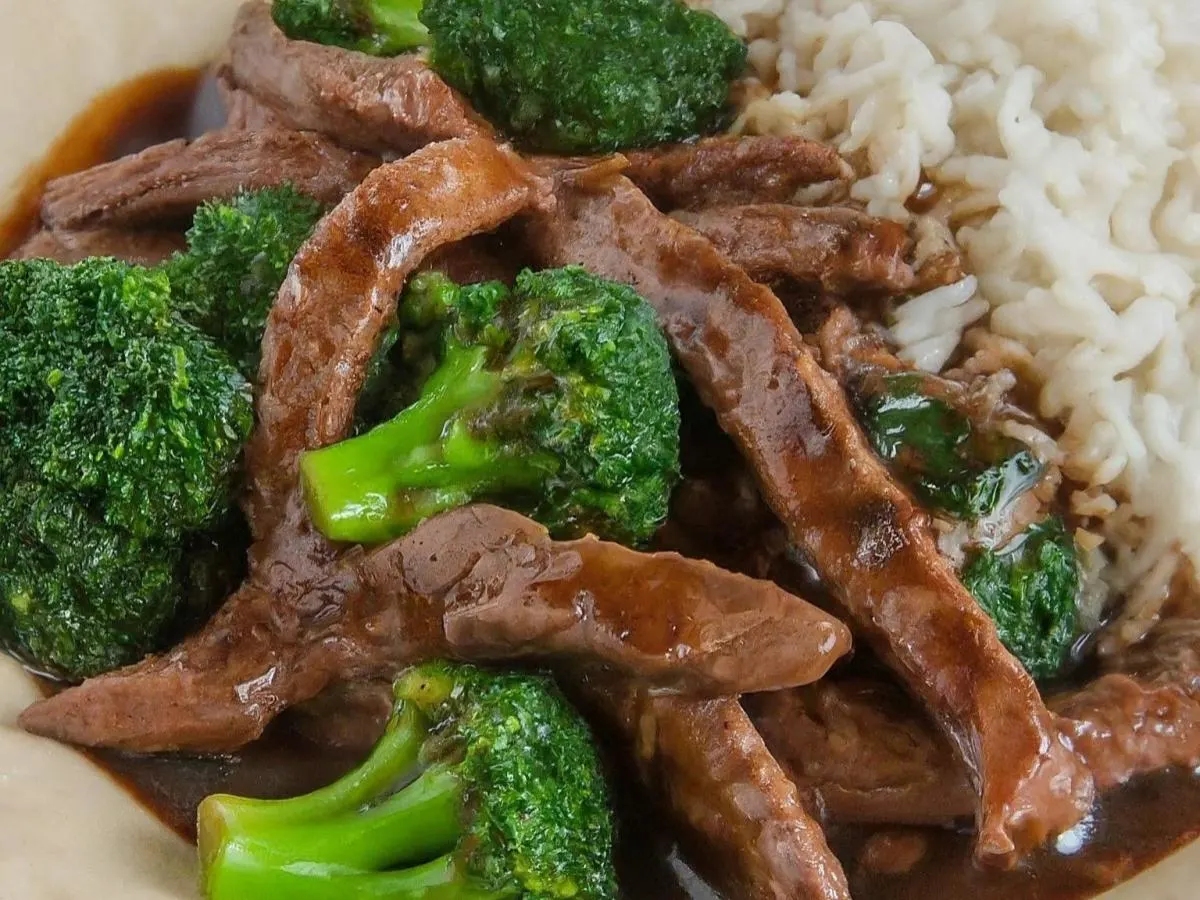 Beef with Broccoli and Rice