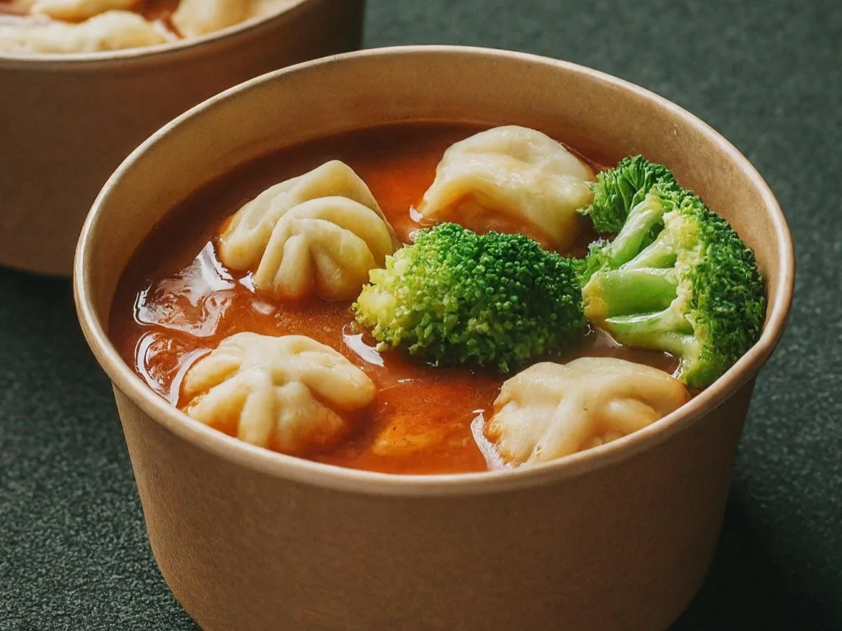 Malatang Soup Dumplings with Traditional Malatang Broth Malatang Soup Dumplings with Traditional Malatang Broth