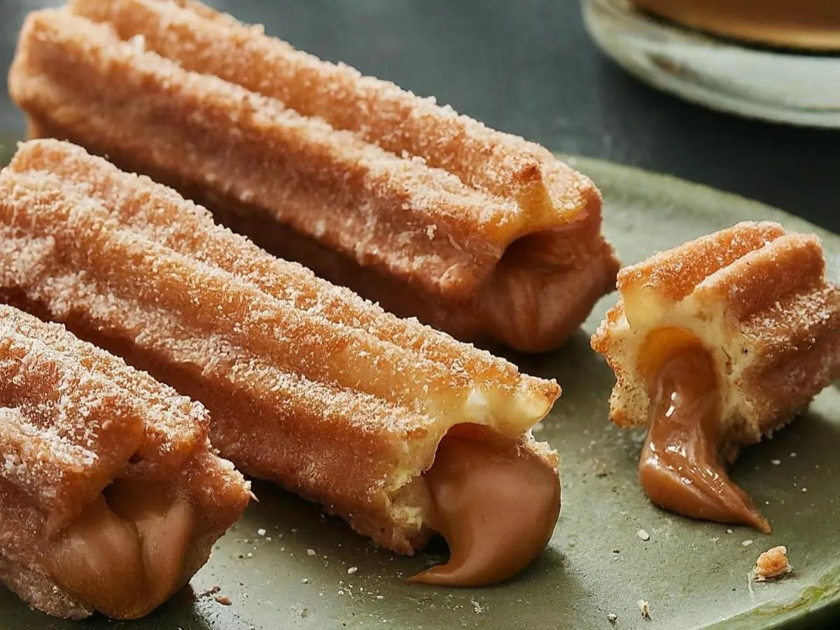 Dulce De Leche Filled Churros