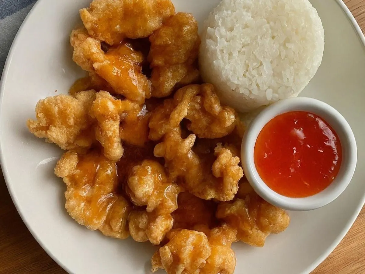 Sweet and Sour Chicken and Rice