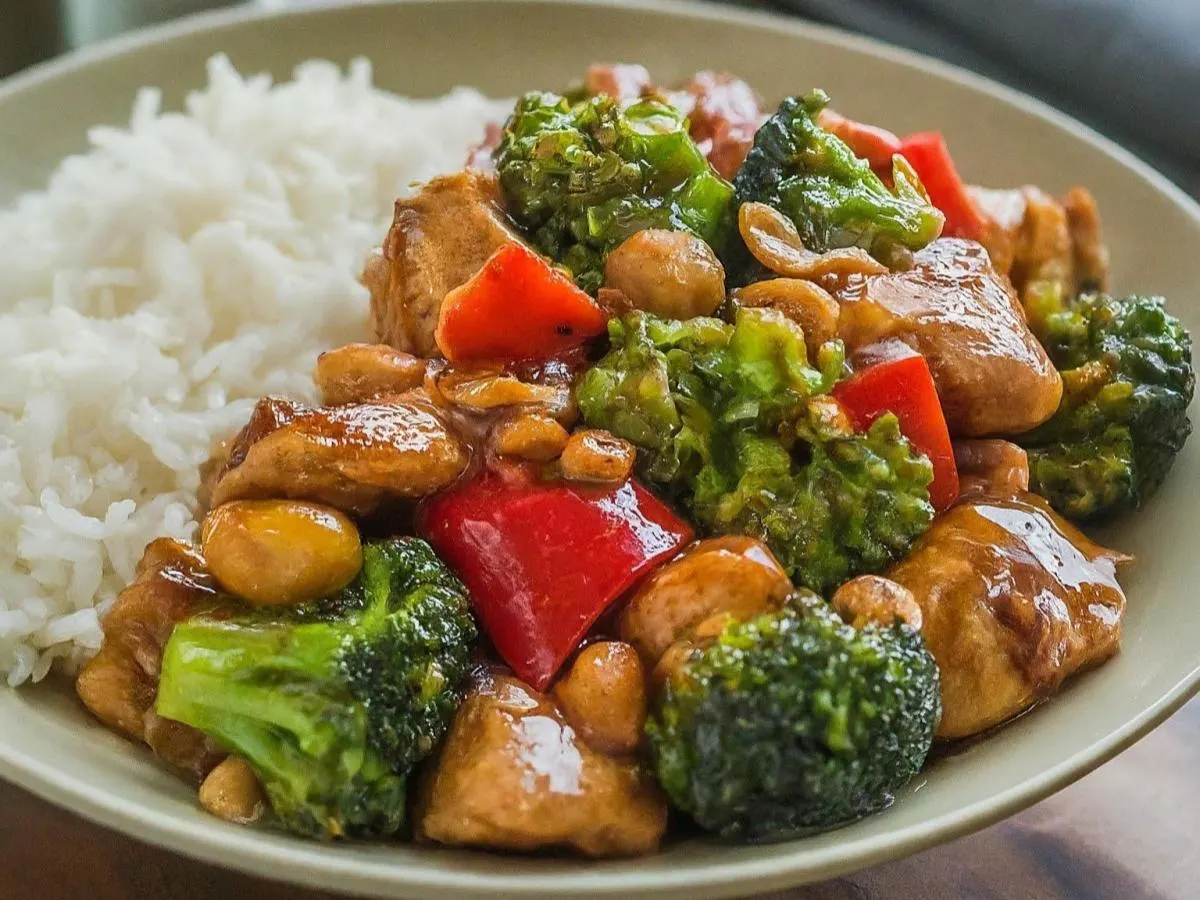 Gluten-Free Kung Pao Chicken and Rice
