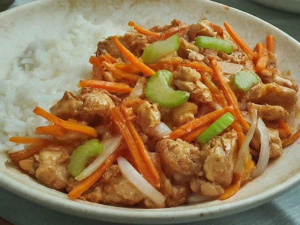 Szechuan Chicken and Rice