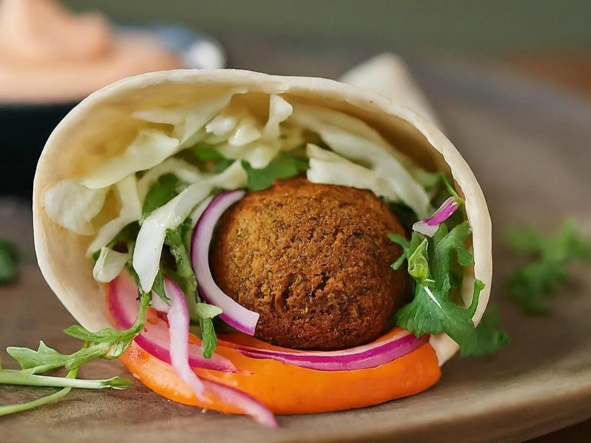 Vegan Falafel Wrap