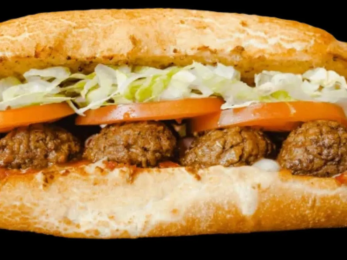 Meatless Mike Sandwich with Dutch Crunch and Side Salad Combo Meatless Mike Sandwich with Dutch Crunch and Side Salad Combo