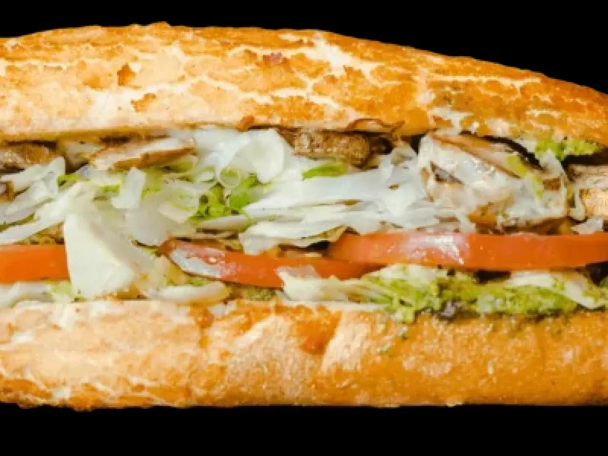 Sometimes I'm a Vegetarian Sandwich with Dutch Crunch Sometimes I'm a Vegetarian Sandwich with Dutch Crunch
