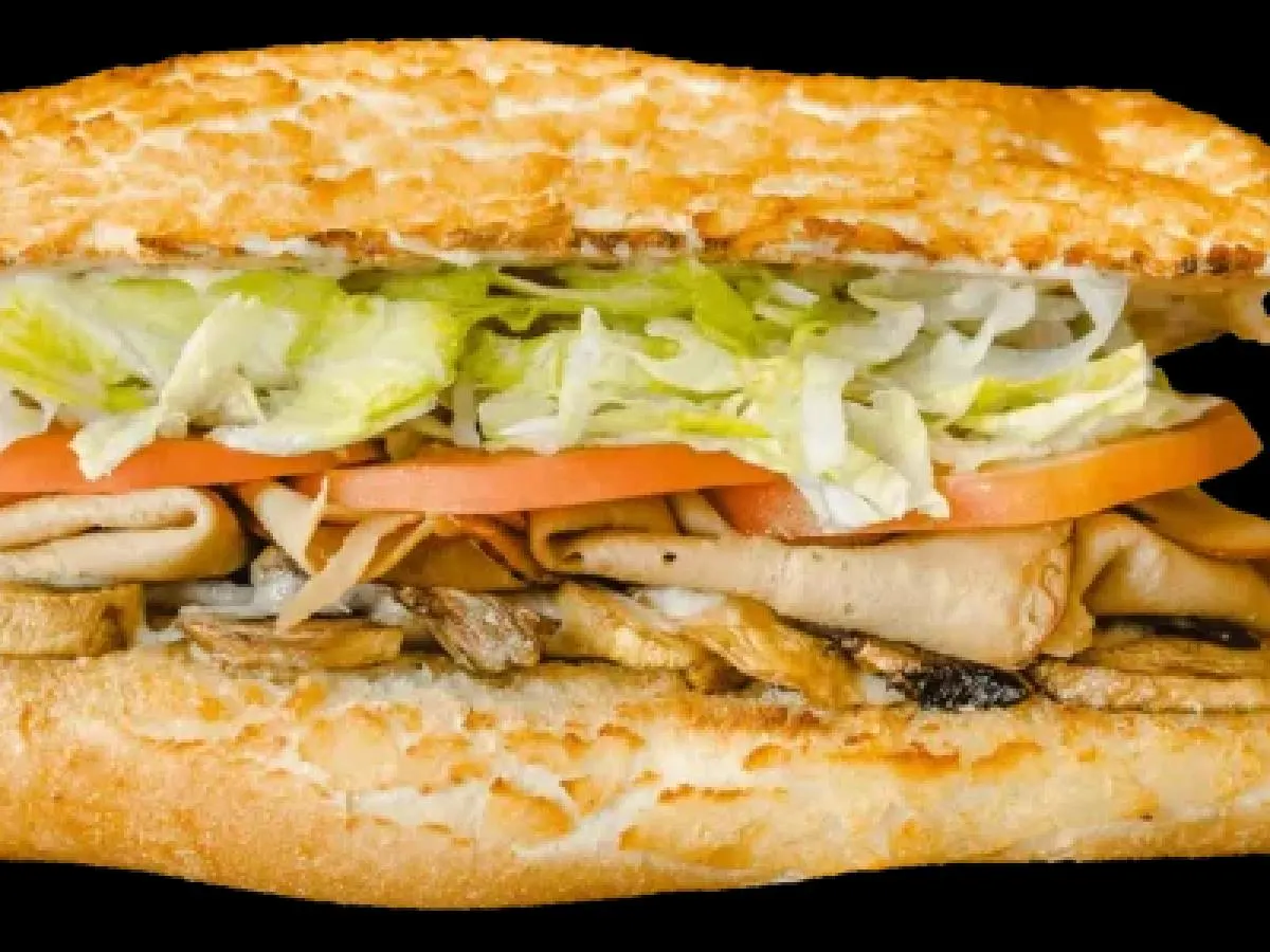 Gramps Sandwich on a Whole Wheat Roll With Fruit Salad Gramps Sandwich on a Whole Wheat Roll With Fruit Salad