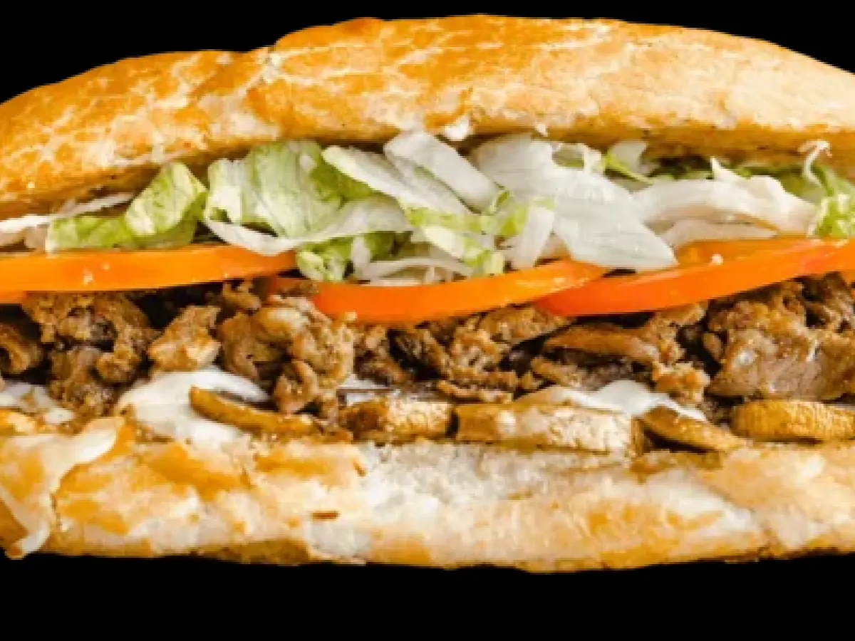 Hollywood's SF Cheesesteak Sandwich with Dutch Crunch Hollywood's SF Cheesesteak Sandwich with Dutch Crunch