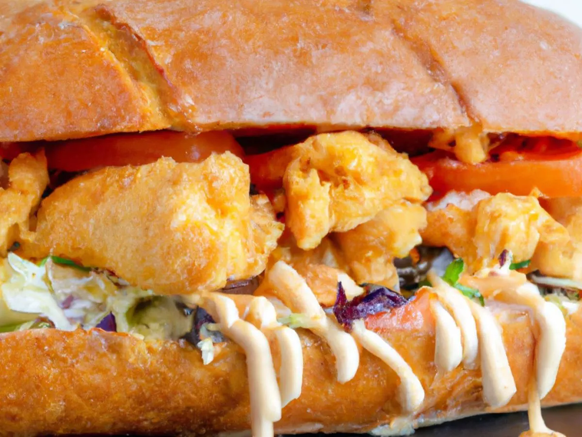 Natalie Wood Sandwich with Dutch Crunch Natalie Wood Sandwich with Dutch Crunch