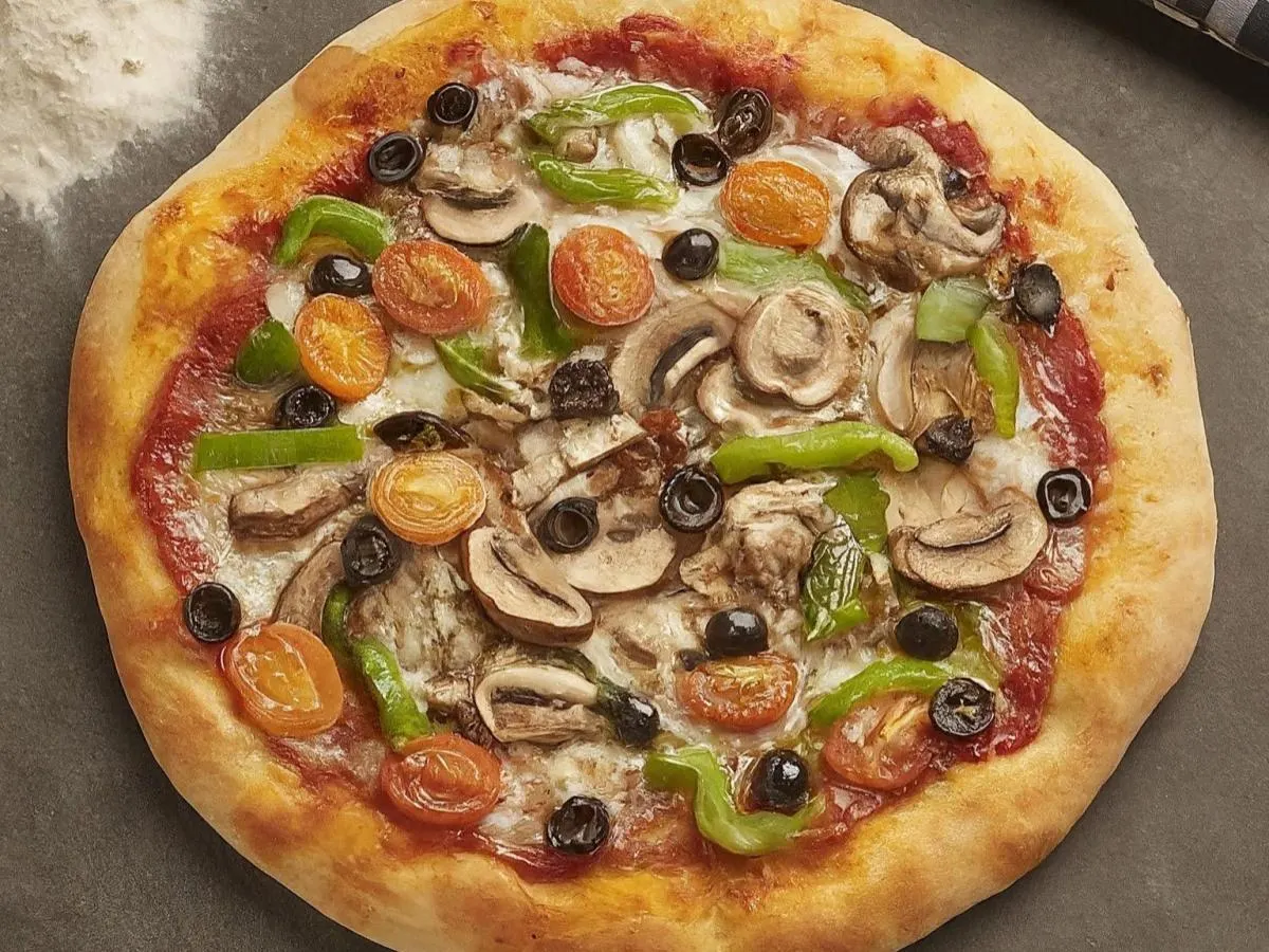 Medium Guinevere's Garden Delight Pizza (Vegetarian)