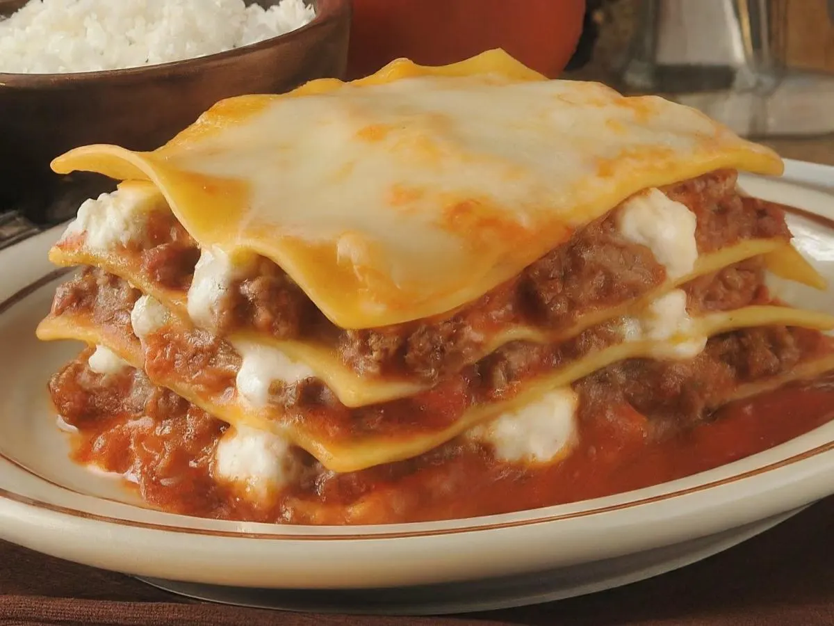 Homemade Meat Lasagna