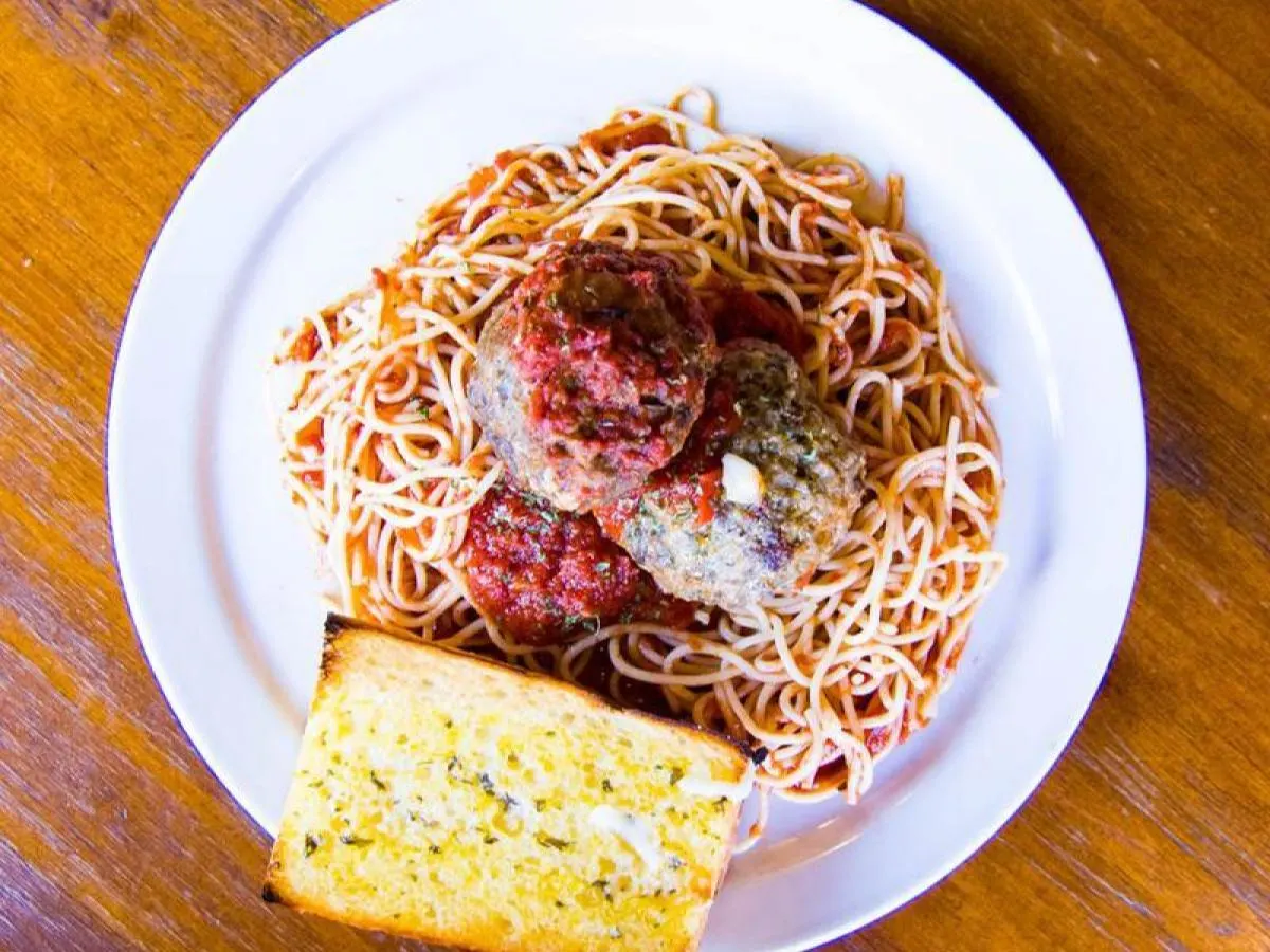 Spaghetti and Meatballs with Marinara
