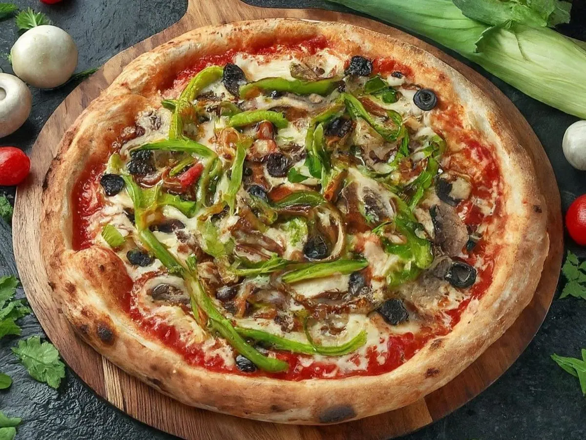 Large Vegan Traditional Veggie - NO CHEESE Pizza