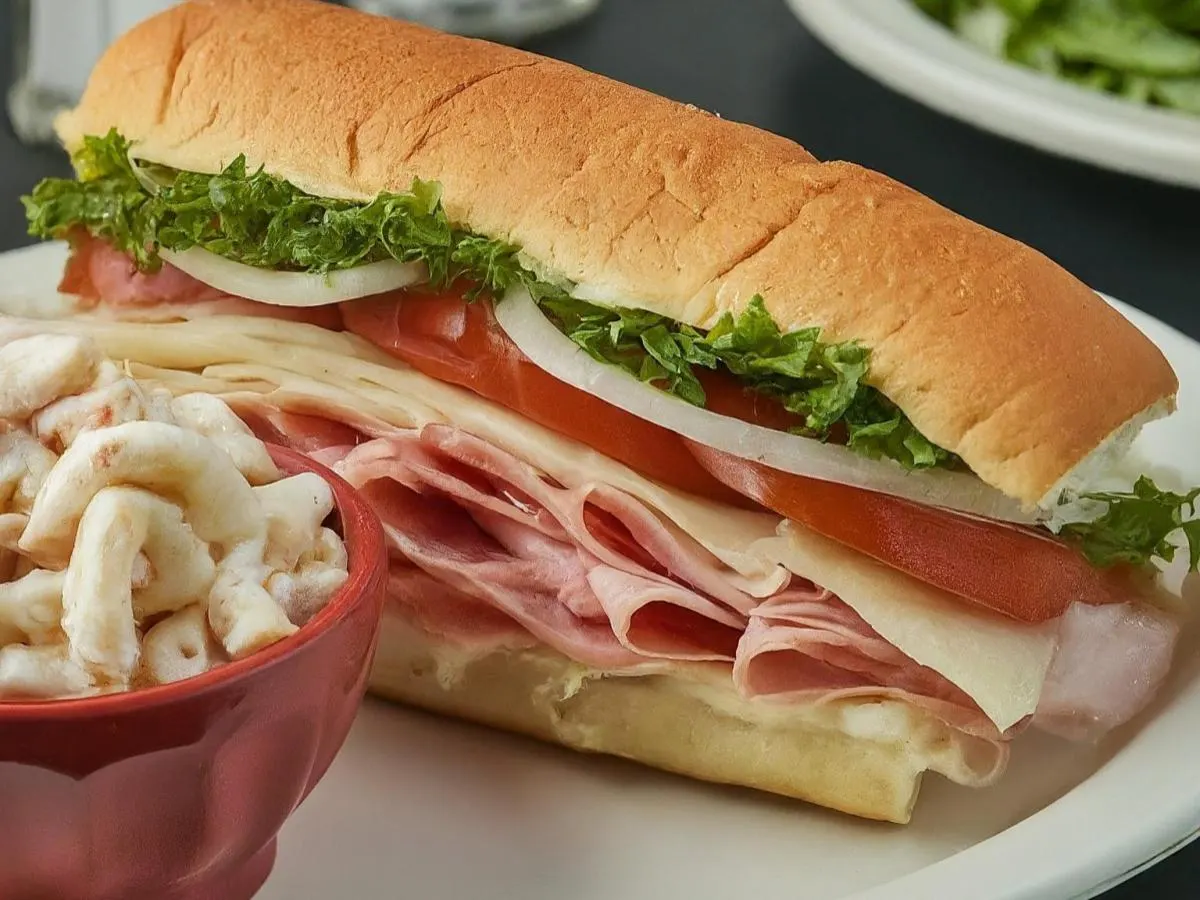 The Mambo Italiano with Macaroni Salad