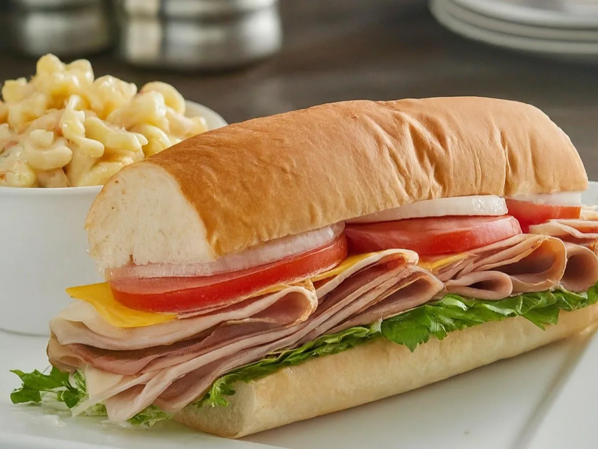 The G.I. Joe with Macaroni Salad