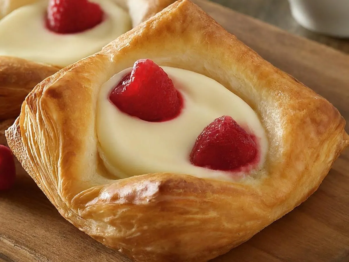 Raspberry Cheese Danish Raspberry Cheese Danish