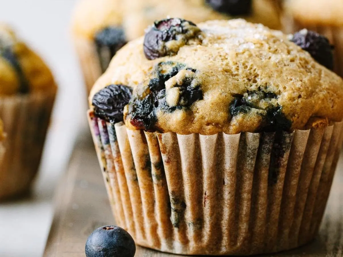 Vegan Blueberry Muffins Vegan Blueberry Muffins