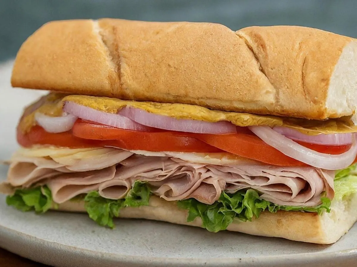 The Gluten Free Muffuletta Man with Potato Salad