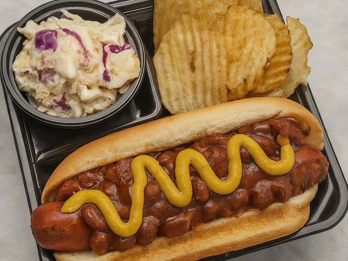 West Virginia Hot Dog Meal