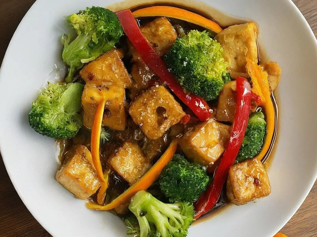Vegan Orange Tofu