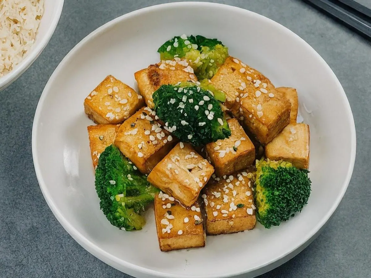 Vegan Sesame Tofu