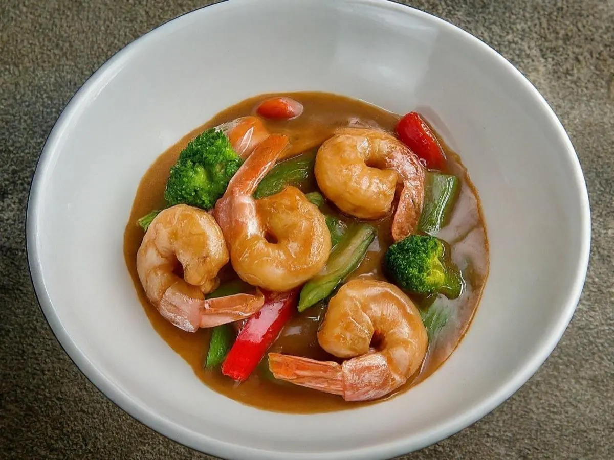 Shrimp with Mixed Vegetables
