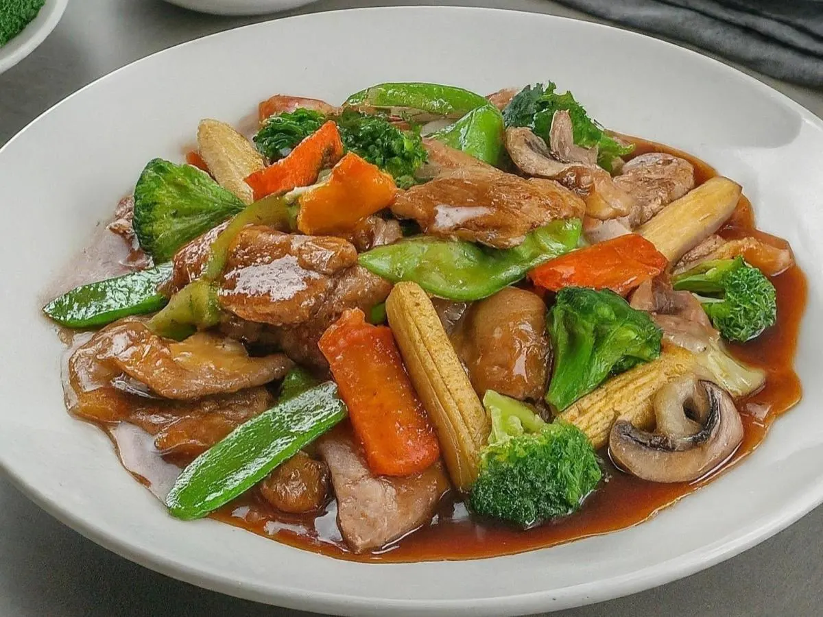 Pork with Mixed Vegetables
