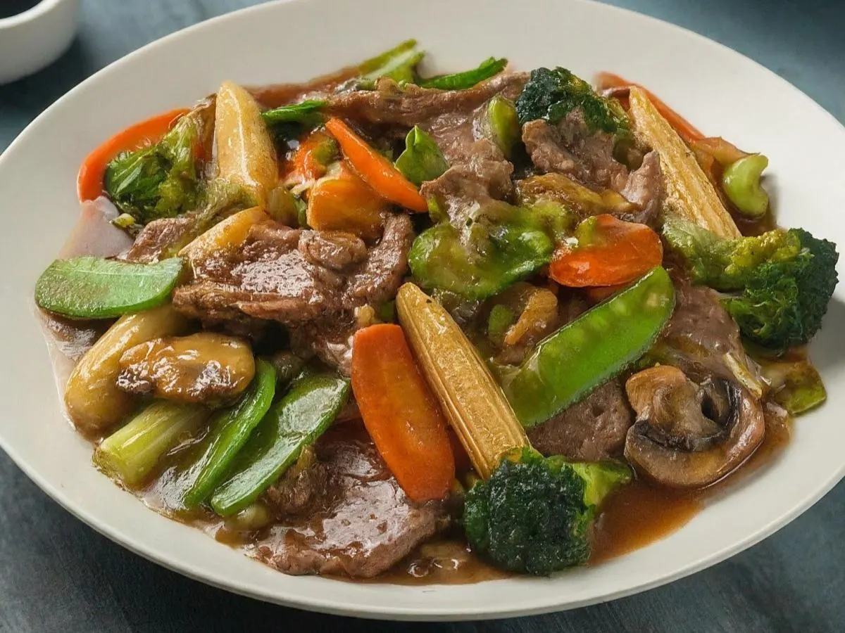 Beef with Mixed Vegetables