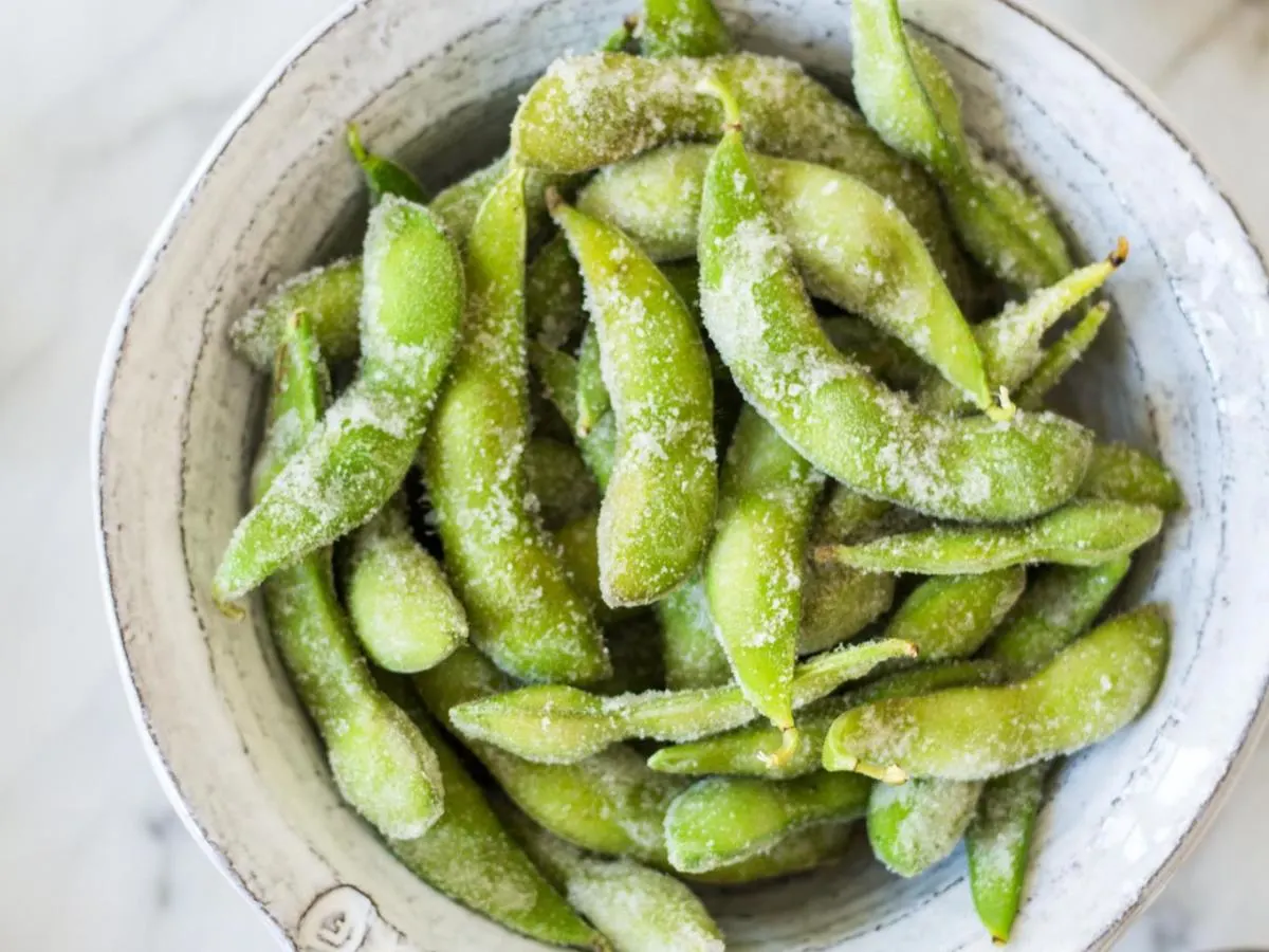 Edamame with Sea Salt