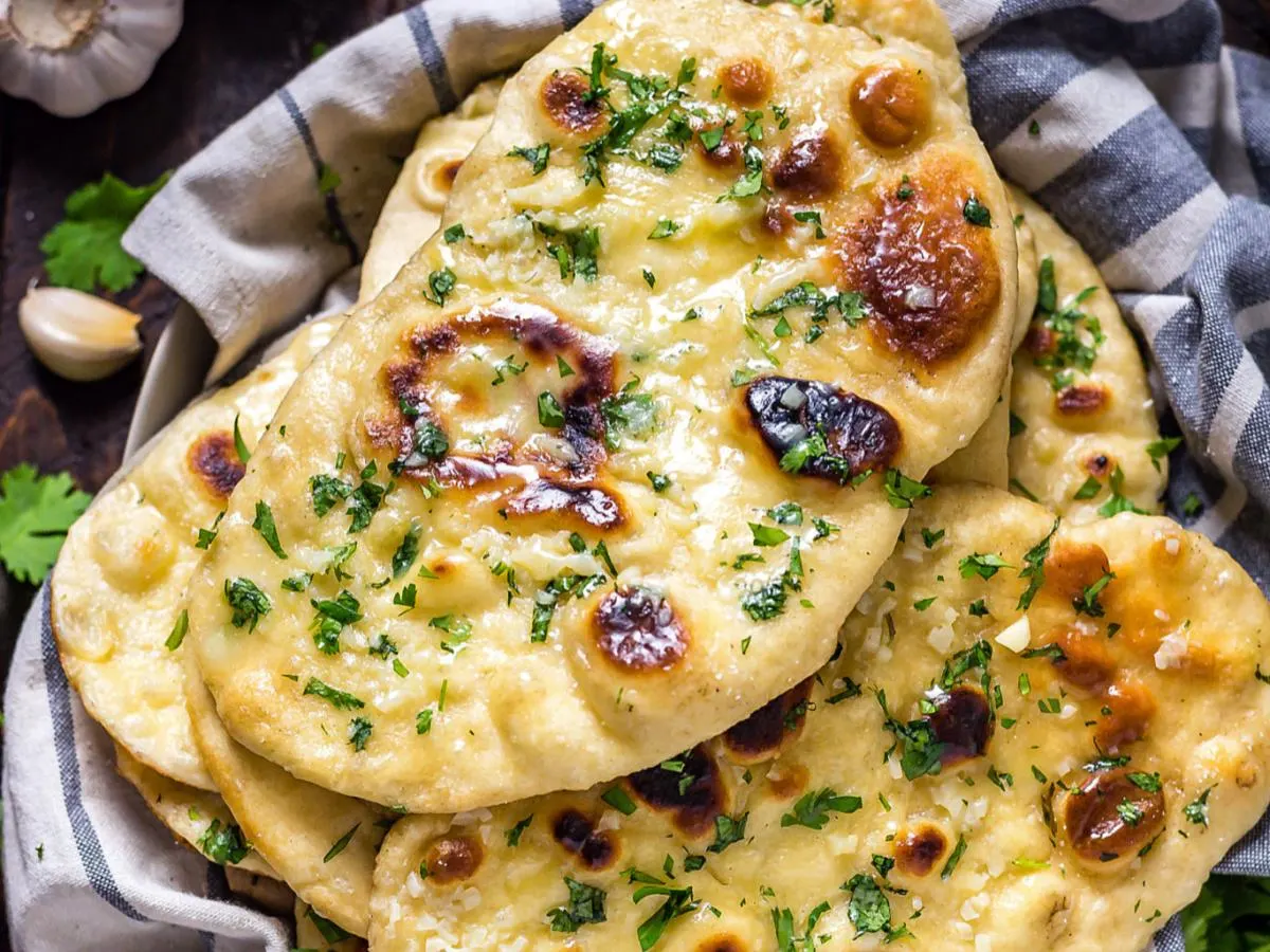 Garlic Naan Garlic Naan