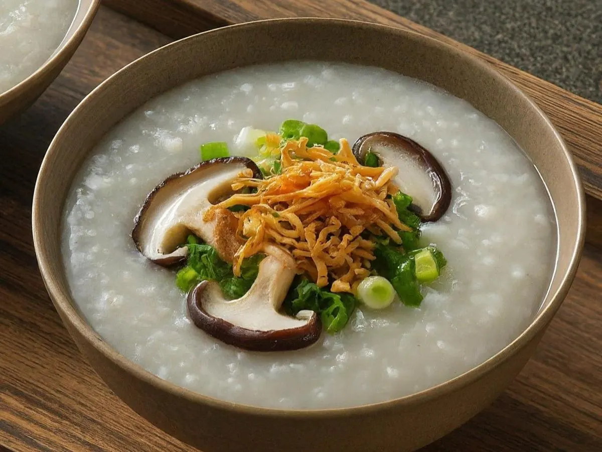 Shiitake Mushroom Congee Shiitake Mushroom Congee