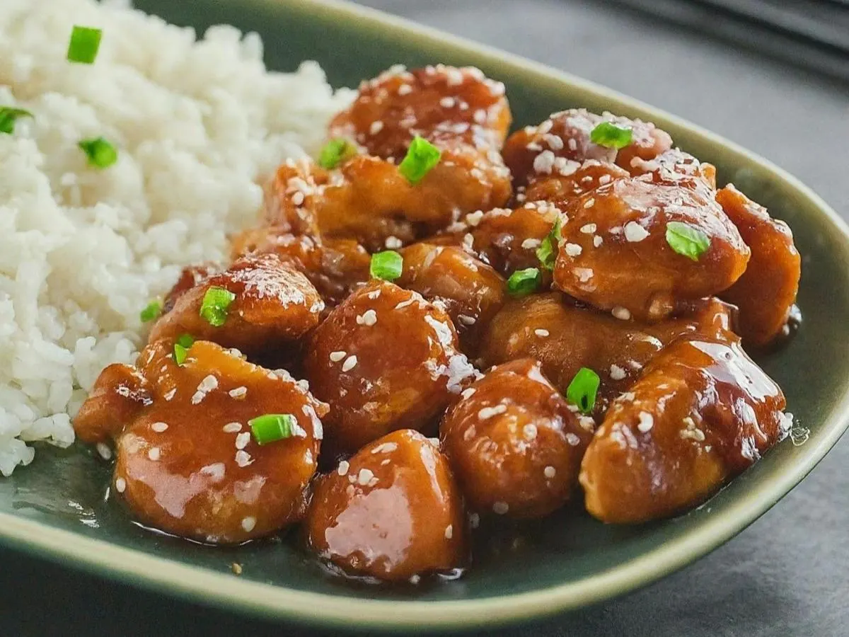 Teriyaki Chicken with Rice and Broccoli Teriyaki Chicken with Rice and Broccoli
