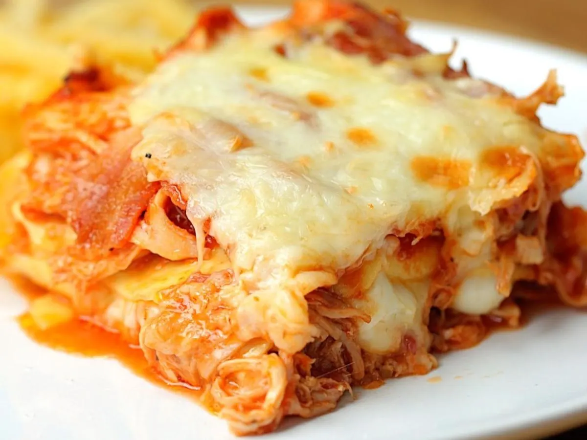 Chicken lasagna