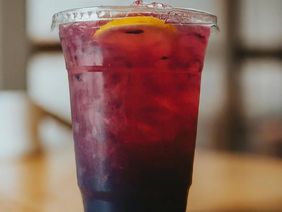 Honey Blueberry Lemonade