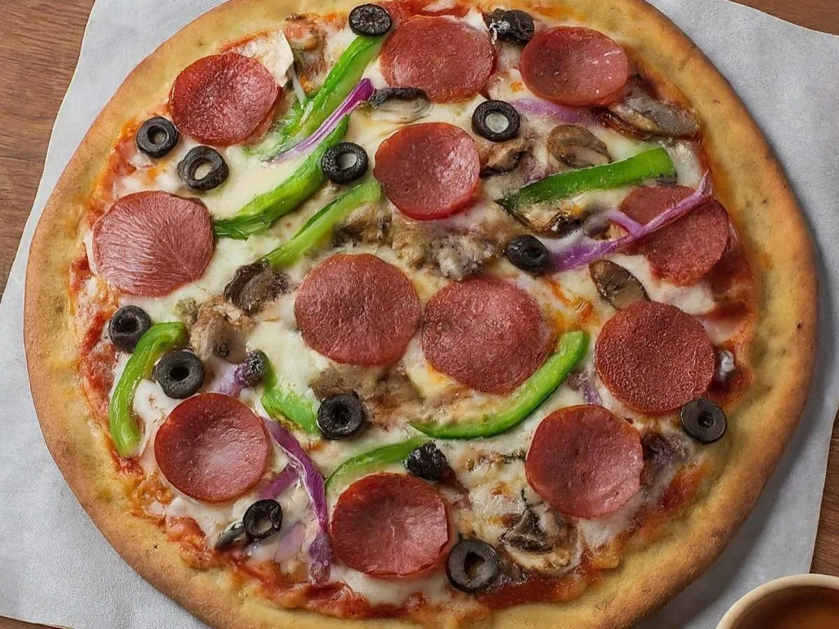 Gluten-Free King Arthur's Supreme (Combination) Pizza
