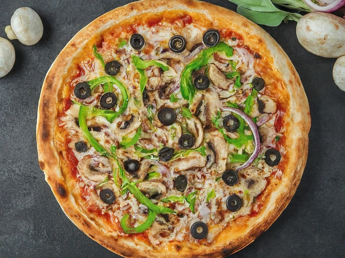 Vegetarian Pizza Vegetarian Pizza