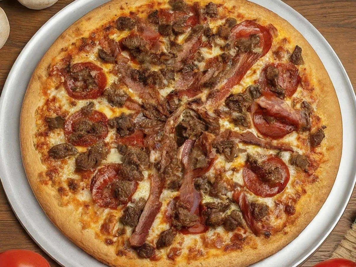 Gluten Free Meat Lovers Pizza Gluten Free Meat Lovers Pizza