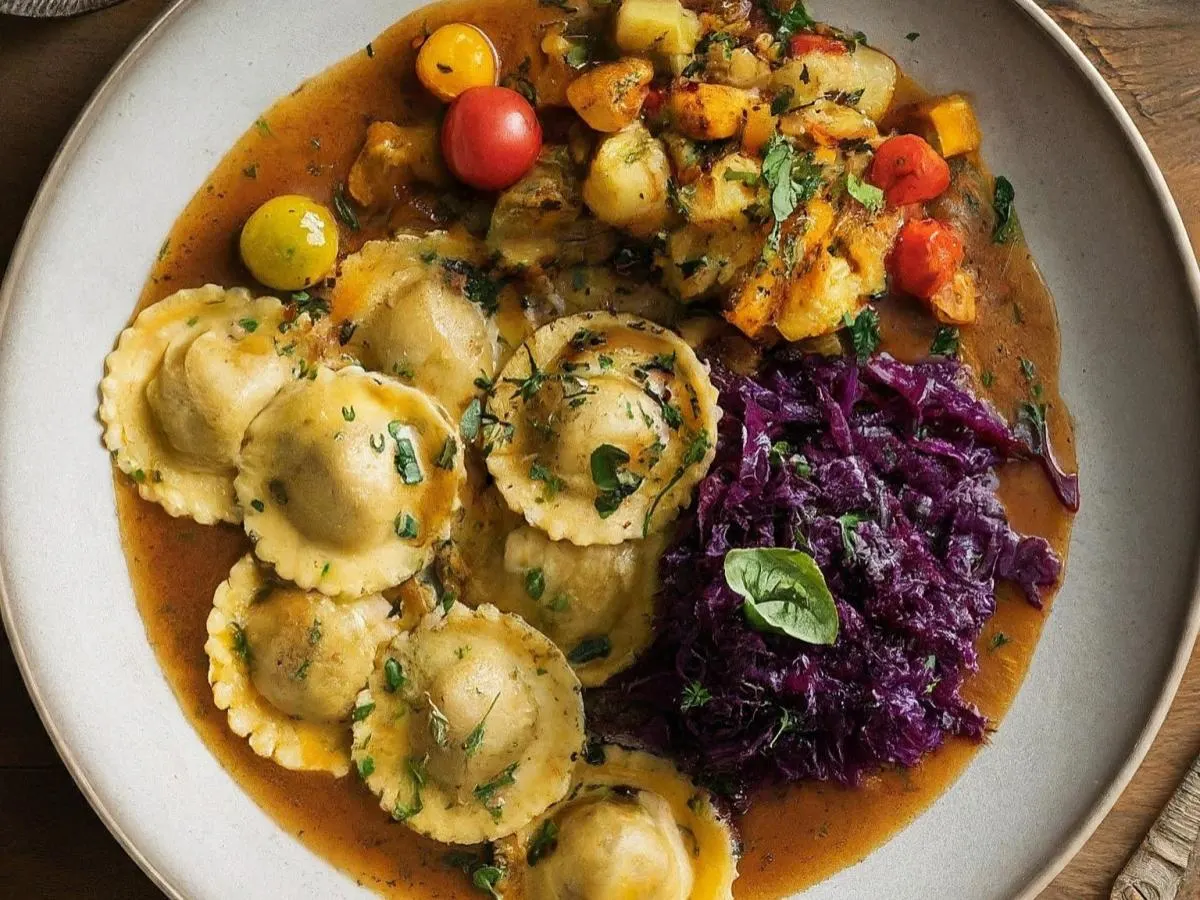 Mushroom Ravioli