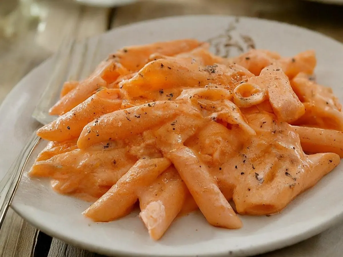 Penne Pasta with Vodka Sauce